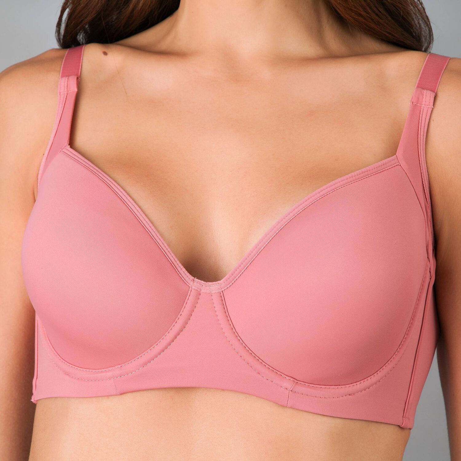 Sosten Spacer Lateral Alto Doble Flores Mujer 9482-273 image number 2.0